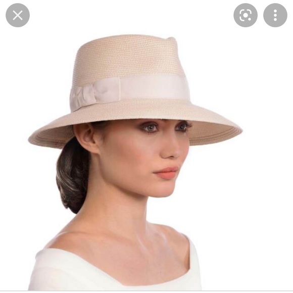 Phoenix Fedora Hat in Cream - Picture 4 of 9